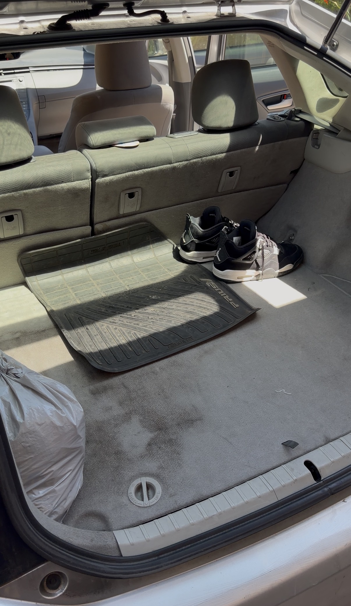 Dirty car seats
